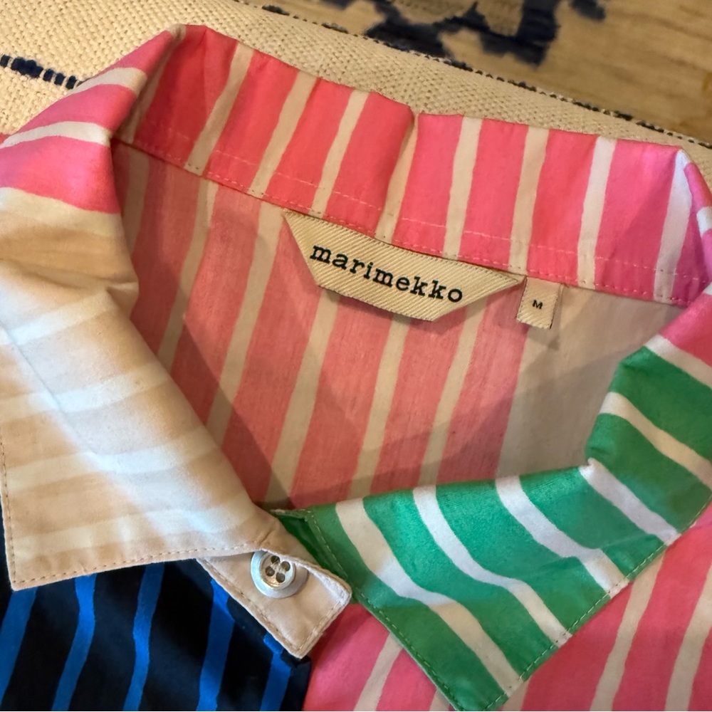 Marimekko Striped Multicolor Dress - Picture 2 of 4